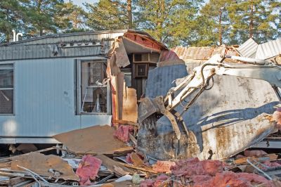 Remove a Mobile Home Safely!