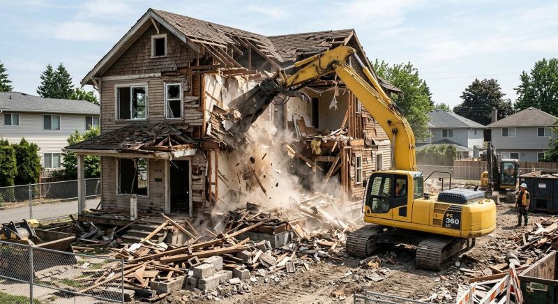 Home Demolition Service in Pearland, TX