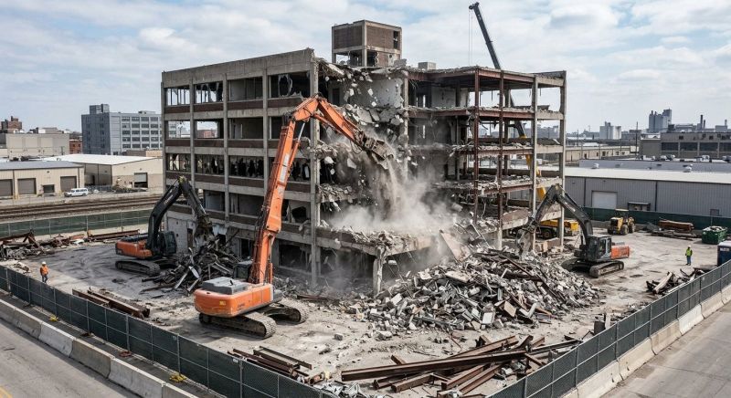Commercial Building Demolition in Bergen County, NJ