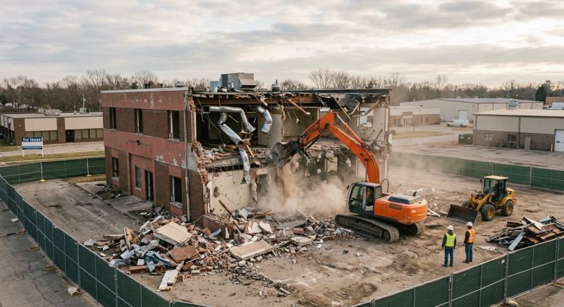 Commercial Building Removal in Bergen County, NJ