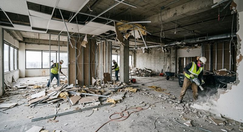 Commercial Site Demolition in Sacramento, CA