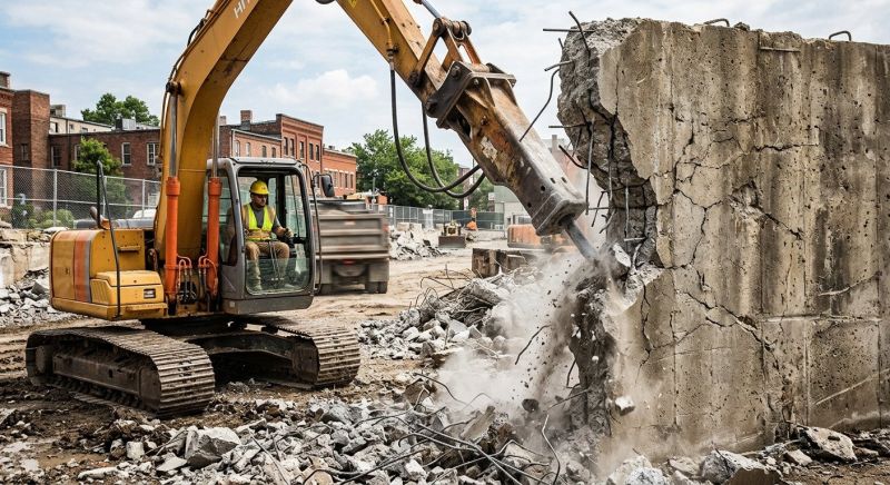 Concrete Breaking Service in Sacramento, CA