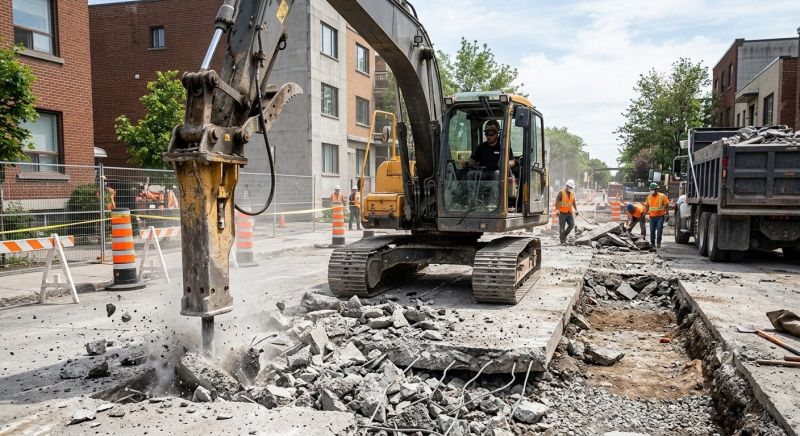 Concrete Breaking Service in Sacramento, CA