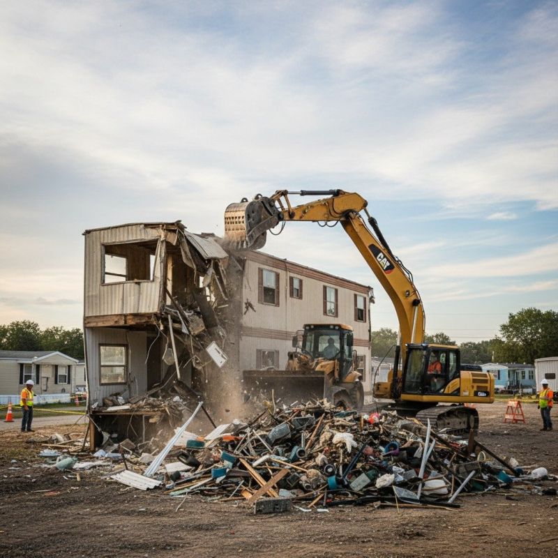 Mobile Home Demolition