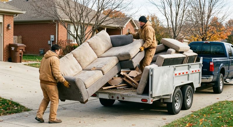 Couch Disposal in Auburn, CA