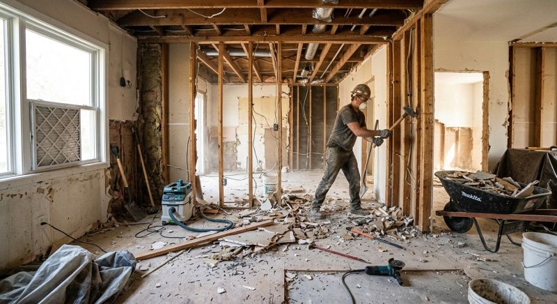 Hearth Demolition in Bergen County, NJ
