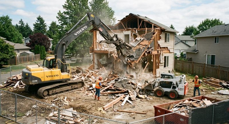 Home Demolition Service in Conroe, TX