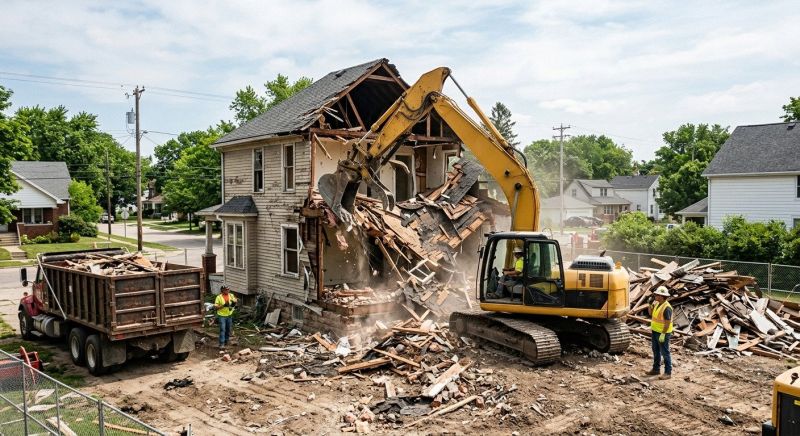 House Demolition Service in Pearland, TX